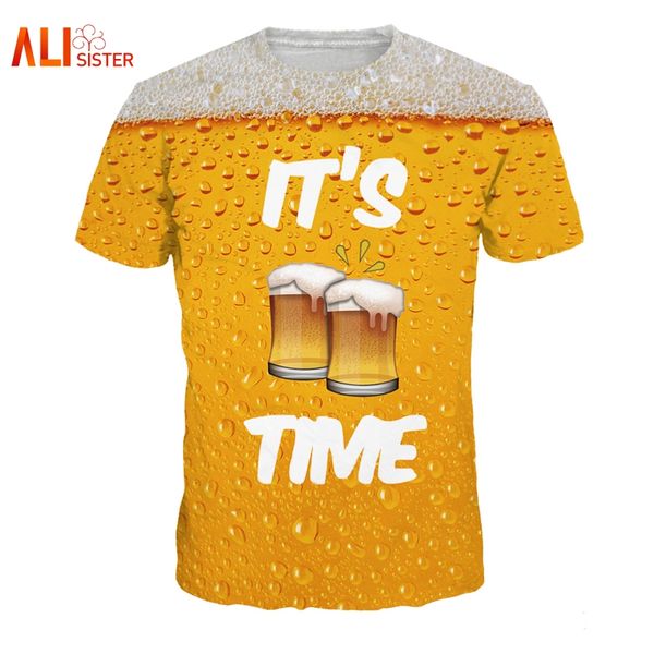 Alisister Beer Print T Shirt It 'S Time Letter Women Men Funny Novelty T -Shirt Short Sleeve Tops Unisex Outfit Clothing Dropship
Alisister Beer Print T Shirt It 'S Time Letter Women Men Funny Novelty T -Shirt Short Sleeve Tops Unisex Outfit Clothing Dropship