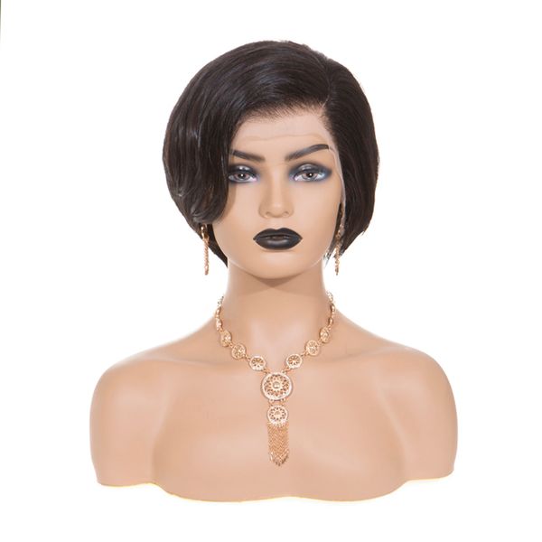 sevengirls pixie cut wig 13x4 short lace front human hair wigs pre plucked with baby hair lace frontal wig brazilian, Black;brown
sevengirls pixie cut wig 13x4 short lace front human hair wigs pre plucked with baby hair lace frontal wig brazilian, Black;brown