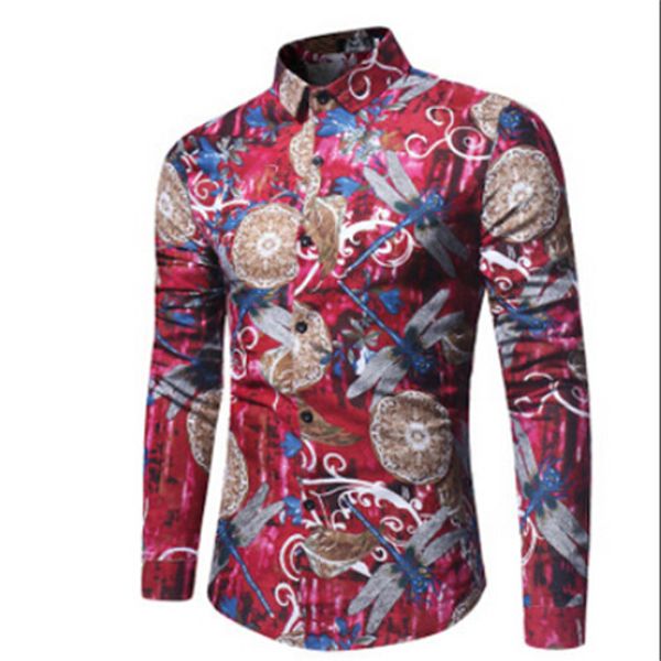 new arrival men long sleeve shirts print fashion casual button-down business formal v-neck slim fit comfy, White;black
new arrival men long sleeve shirts print fashion casual button-down business formal v-neck slim fit comfy, White;black