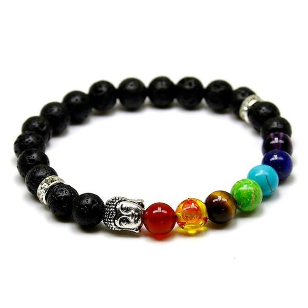 natural black lava stone bead charm bracelets women 7 reiki chakra bracelet healing balance bracelet for men, Golden;silver
natural black lava stone bead charm bracelets women 7 reiki chakra bracelet healing balance bracelet for men, Golden;silver