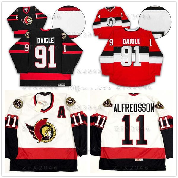 custom 91 alexandre daigle 11 daniel alfredsson ottawa senators hockey jerseys stitched ccm letter any name your number customized s-6xl, Black
custom 91 alexandre daigle 11 daniel alfredsson ottawa senators hockey jerseys stitched ccm letter any name your number customized s-6xl, Black