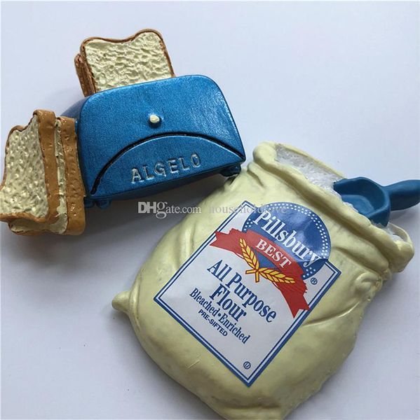 cute bread machine flour bag creative resin refrigerator stickers stereo magnet fridge magnets refrigerator ornament food decoration gifts
cute bread machine flour bag creative resin refrigerator stickers stereo magnet fridge magnets refrigerator ornament food decoration gifts