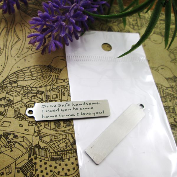40pcs--"drive safe handsome"stainless steel charms more style for choosing diy charms pendants for necklace, Bronze;silver
40pcs--"drive safe handsome"stainless steel charms more style for choosing diy charms pendants for necklace, Bronze;silver