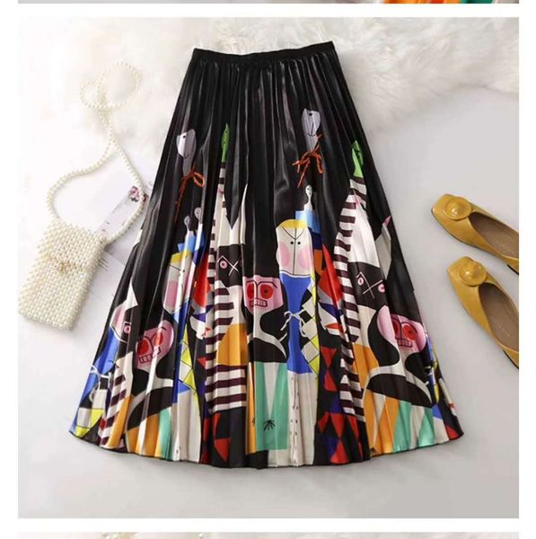 women summer dress skirt summer large size women's pleated skirt digital print skirt factory direct s-3xl 2020, Black
women summer dress skirt summer large size women's pleated skirt digital print skirt factory direct s-3xl 2020, Black