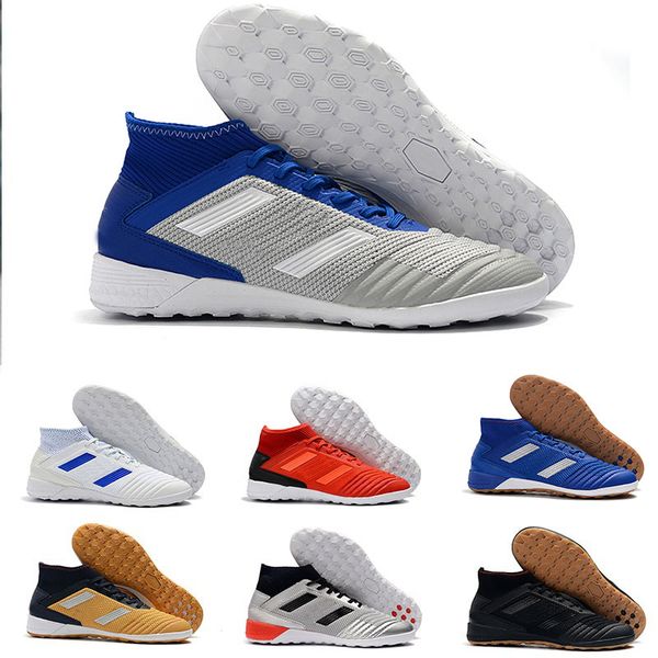 Predator Football Boots X 19.3 TF IC Tango Indoor Mens Soccer Shoes Triple Black White Man Desigenr Trainers 19 Paul Pogba PP Soccer Cleats
Predator Football Boots X 19.3 TF IC Tango Indoor Mens Soccer Shoes Triple Black White Man Desigenr Trainers 19 Paul Pogba PP Soccer Cleats