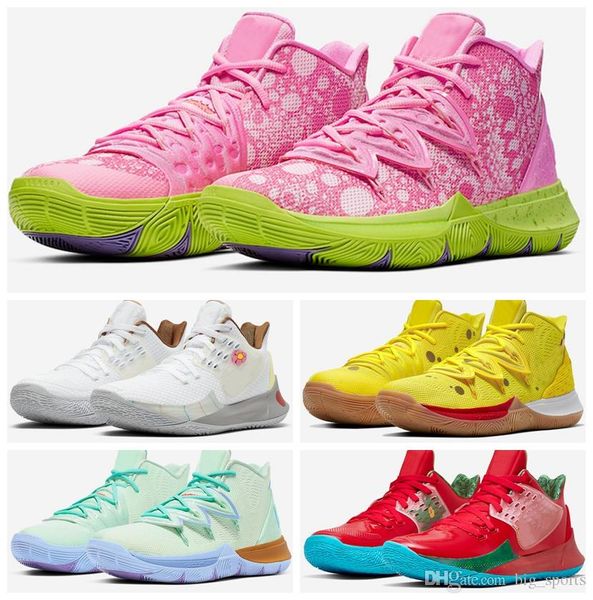 2019 kyrie sponge mens basketball shoes 5s trainers irving 5 squidward mountain oreo friends patrick sports sneakers baskets des chaussures
2019 kyrie sponge mens basketball shoes 5s trainers irving 5 squidward mountain oreo friends patrick sports sneakers baskets des chaussures