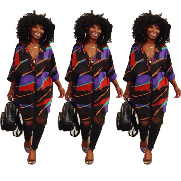 cy8502european and american women's fashion new half-sleeve shirt digital printing long shirt women's blouses, White
cy8502european and american women's fashion new half-sleeve shirt digital printing long shirt women's blouses, White