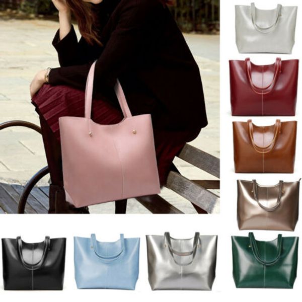women pu leather handbag simple fashion casual shoulder bag handle bag big capacity tote purse messenger satchel
women pu leather handbag simple fashion casual shoulder bag handle bag big capacity tote purse messenger satchel
