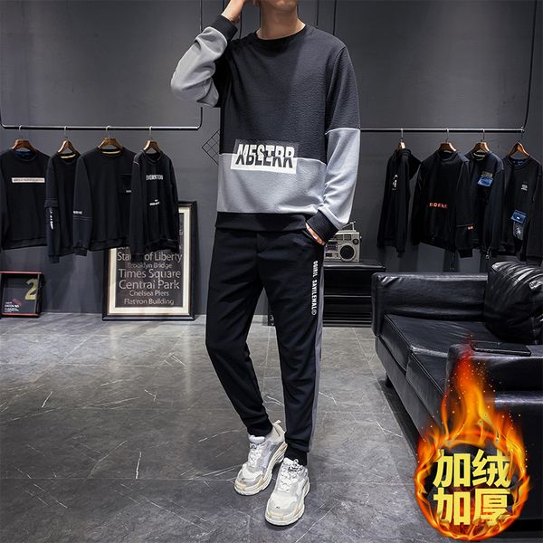 новая мода tracksuit куртка tracksuit мужчин толстовки set брюки толстовка мужской костюм бегуны наборы sportwear hommes пальто jj60nt, Gray
новая мода tracksuit куртка tracksuit мужчин толстовки set брюки толстовка мужской костюм бегуны наборы sportwear hommes пальто jj60nt, Gray
