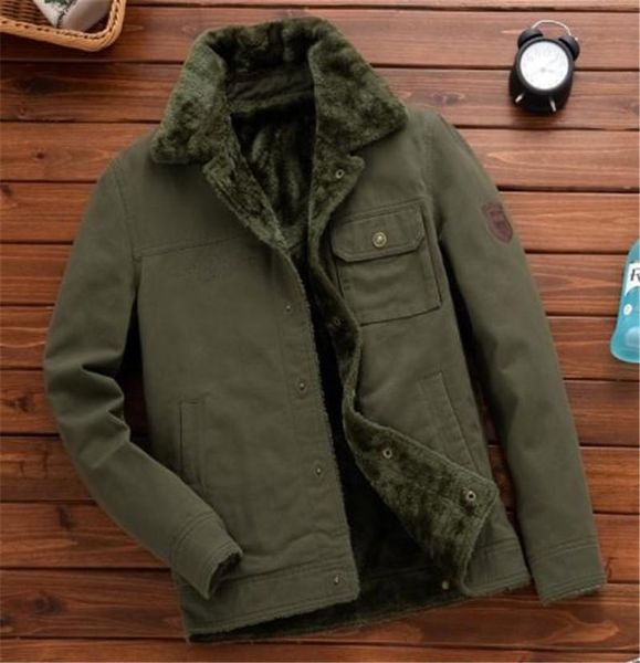 designer mens thick jacket casual solid color mens lapel neck coats loose winter epaulet outwear fashion male clothes, Black;brown
designer mens thick jacket casual solid color mens lapel neck coats loose winter epaulet outwear fashion male clothes, Black;brown