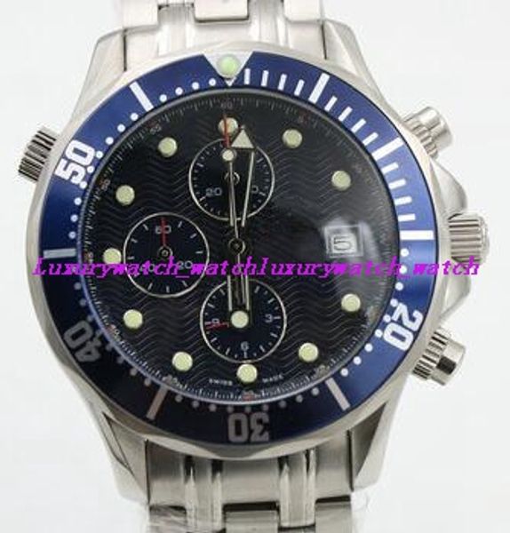 men watch wristwatch 41.5mm quartz 2225.80.00 blue dial ceramic bezel silver stainless steel bracelet luxury watch ing, Slivery;brown
men watch wristwatch 41.5mm quartz 2225.80.00 blue dial ceramic bezel silver stainless steel bracelet luxury watch ing, Slivery;brown
