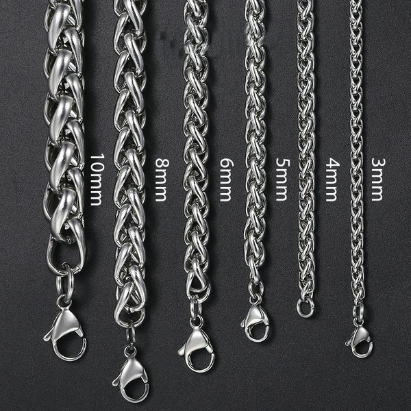chains men jewelry statement necklace for stainless steel and male chain set wholesale lots, Silver
chains men jewelry statement necklace for stainless steel and male chain set wholesale lots, Silver
