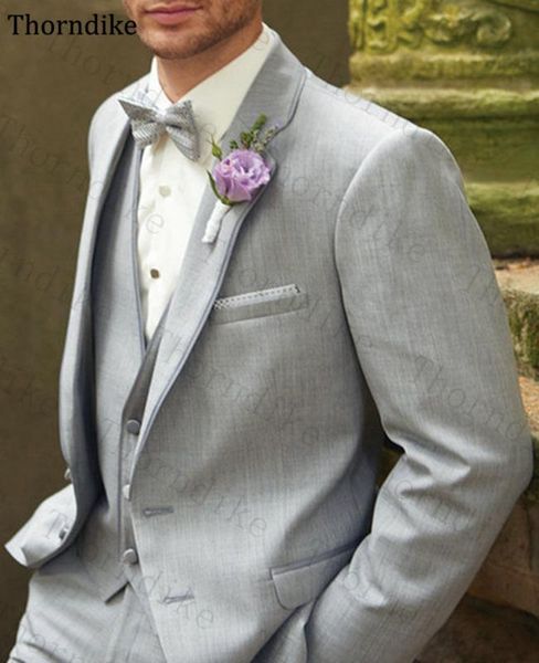 thorndike new light gray wedding suit for men notched lapel groom tuxedos custom made party prom suit men 3 pices set 2020, White;black
thorndike new light gray wedding suit for men notched lapel groom tuxedos custom made party prom suit men 3 pices set 2020, White;black