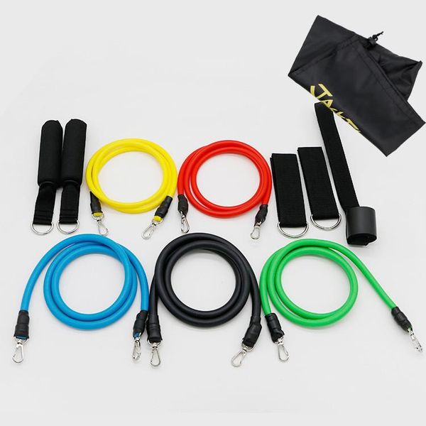 11pcs/set pull rope fitness exercises resistance bands latex tubes pedal excerciser body training workout elastic yoga band k908
11pcs/set pull rope fitness exercises resistance bands latex tubes pedal excerciser body training workout elastic yoga band k908