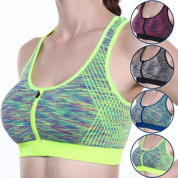 glorystar shockproof yoga bra women sports fashion bra front zipper printing yoga underwear nylon without steel ring, White;black
glorystar shockproof yoga bra women sports fashion bra front zipper printing yoga underwear nylon without steel ring, White;black