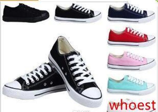 new size 35-46 new low-& high-women's men's star canvas shoes 13 colors laced up casual shoes sneaker shoes retail
new size 35-46 new low-& high-women's men's star canvas shoes 13 colors laced up casual shoes sneaker shoes retail