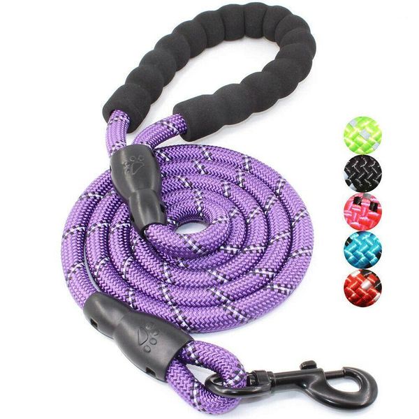 5ft светоотражающего extra strong soft rope собак pet поводок ведущего проложенные ручки большой m
5ft светоотражающего extra strong soft rope собак pet поводок ведущего проложенные ручки большой m