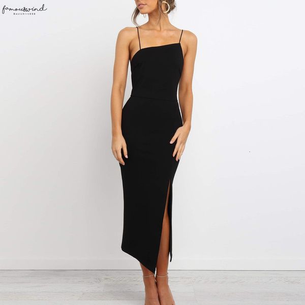 summer elegant spaghetti strap solid dress women high split party dress sleeveless bodycon dresses vestidos sukienki ropa mujer, Black;gray
summer elegant spaghetti strap solid dress women high split party dress sleeveless bodycon dresses vestidos sukienki ropa mujer, Black;gray