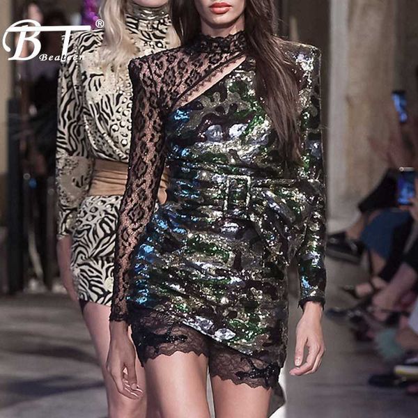 beateen new arrival fashion lace patchwork sequin mini sheath dress long sleeve club party women hollow out winter dress, Black;gray
beateen new arrival fashion lace patchwork sequin mini sheath dress long sleeve club party women hollow out winter dress, Black;gray