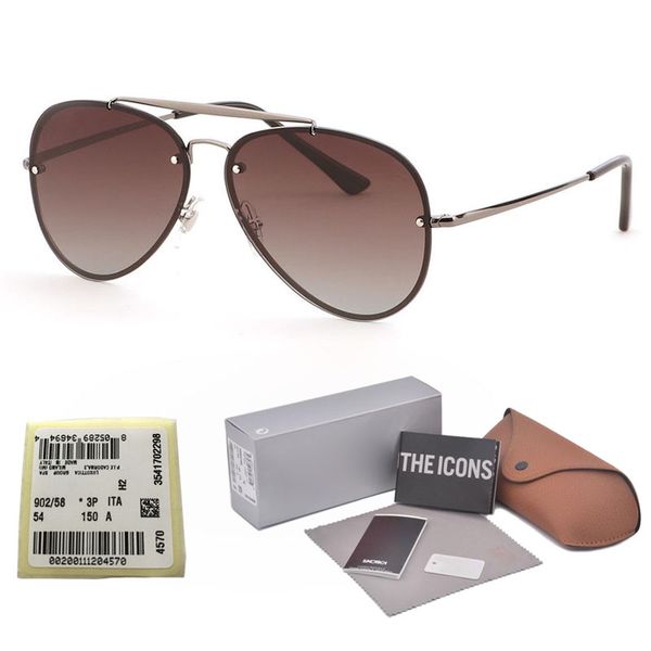 New Blaze Mirror Rivets Sunglasses Men Women Brand Design Metal frame uv400 lens Sun Glasses Traveller Oculos De Sol with cases and label
New Blaze Mirror Rivets Sunglasses Men Women Brand Design Metal frame uv400 lens Sun Glasses Traveller Oculos De Sol with cases and label