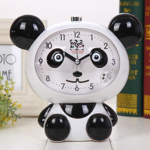 creative cute panda mute alarm clock night llght cartoon talking table clock for child student zj0385
creative cute panda mute alarm clock night llght cartoon talking table clock for child student zj0385