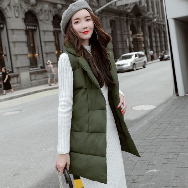 down cotton vest ladies lapel suit collar cotton vest temperament commuter casual cotton vest ladies solid color, Black
down cotton vest ladies lapel suit collar cotton vest temperament commuter casual cotton vest ladies solid color, Black