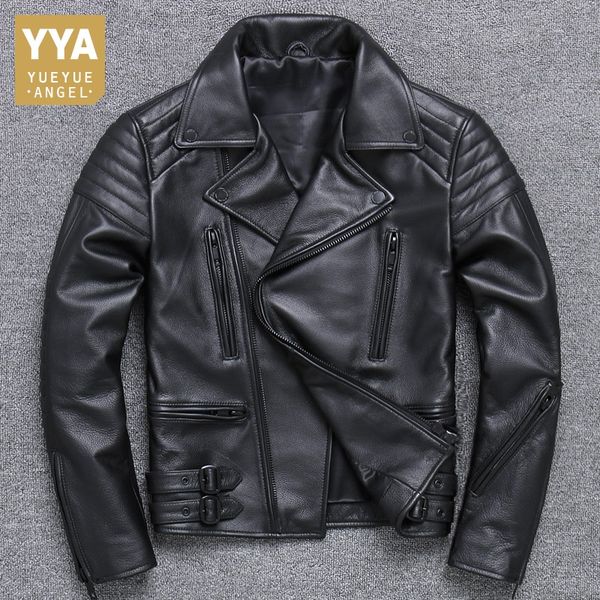 cow leather jacket men slim fit motorcycle biker windbreaker genuine leather jacket plus size 5xl outerwear coat, Black
cow leather jacket men slim fit motorcycle biker windbreaker genuine leather jacket plus size 5xl outerwear coat, Black