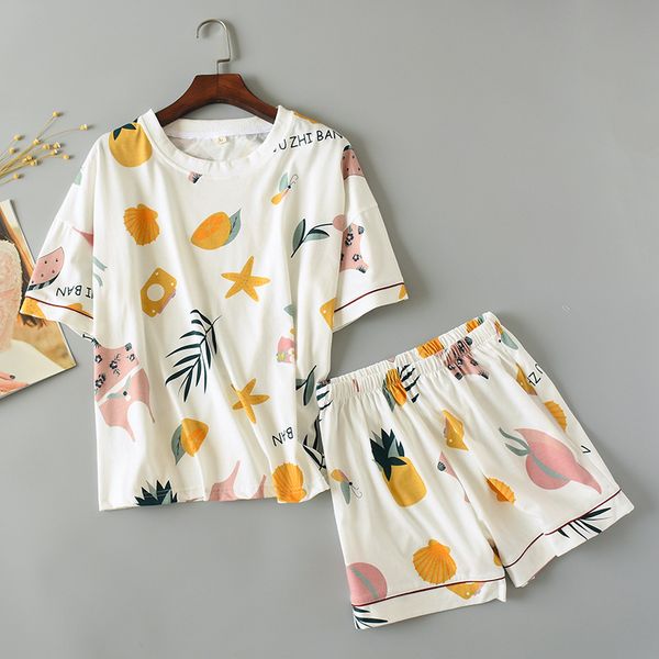 pure cotton knitted pajamas suit female short-sleeved shorts homemade shorts round neck pullover raglan sleeve sets summer, Black;red
pure cotton knitted pajamas suit female short-sleeved shorts homemade shorts round neck pullover raglan sleeve sets summer, Black;red