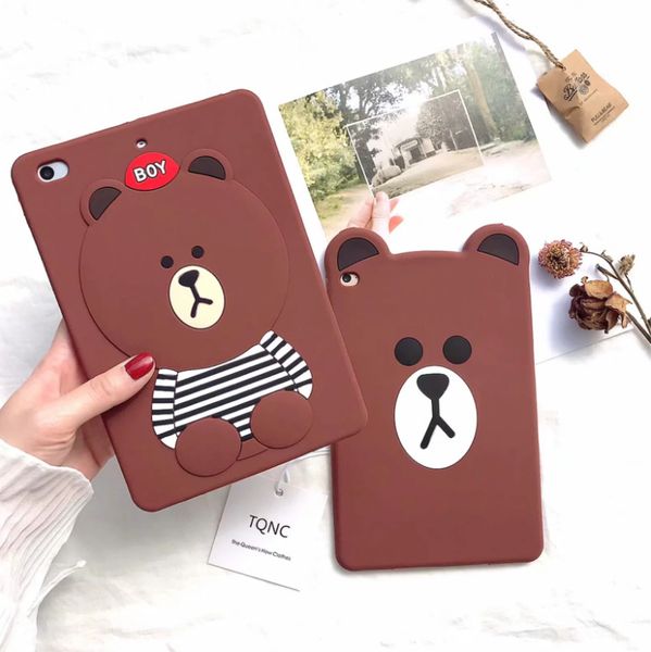 new for ipad 2 3 4 5 6 case cartoon bears tablet pc protective cover soft silicone back cover for pad pro mini shell cases
new for ipad 2 3 4 5 6 case cartoon bears tablet pc protective cover soft silicone back cover for pad pro mini shell cases
