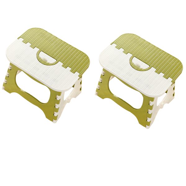 2 pack folding step stool with handle and safety rated non-slip surface foldable foot stool for kids and adults - heavy duty
2 pack folding step stool with handle and safety rated non-slip surface foldable foot stool for kids and adults - heavy duty