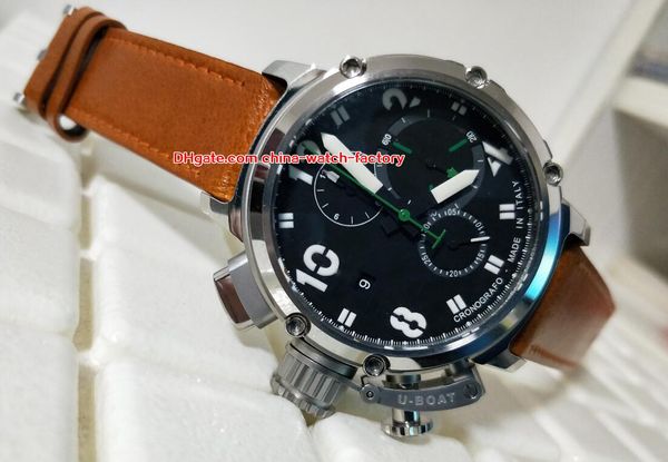 items wristwatches 50mm flightdeck 50 stainless steel chronograph working eta movement automatic mens watch watches, Slivery;brown
items wristwatches 50mm flightdeck 50 stainless steel chronograph working eta movement automatic mens watch watches, Slivery;brown