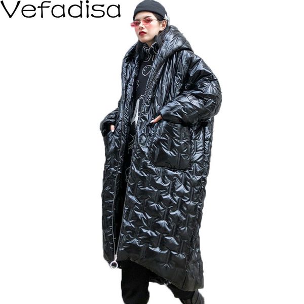 vefadisa черный с капюшоном зима parka женщина 2019 карманы молнии сыпучего parka толстой твердой длинной женским streetwear qyf1205, Black
vefadisa черный с капюшоном зима parka женщина 2019 карманы молнии сыпучего parka толстой твердой длинной женским streetwear qyf1205, Black