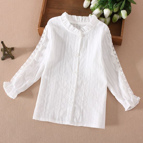 kids white shirts for girl long sleeve lace girls blouses spring autumn children school uniforms students 4 6 8 10 12 years t200229, White;black
kids white shirts for girl long sleeve lace girls blouses spring autumn children school uniforms students 4 6 8 10 12 years t200229, White;black