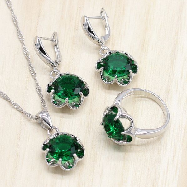 silver 925 jewelry costume wedding jewelry sets green zirconia earrings for women rings pendant necklace set gift box
silver 925 jewelry costume wedding jewelry sets green zirconia earrings for women rings pendant necklace set gift box