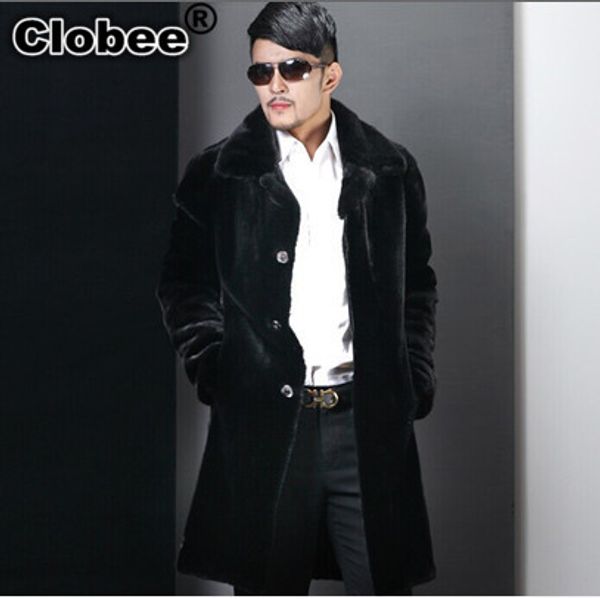plus size 2019 long black men's mink coat abrigos mujer overcoat autumn winter thick furry business formal faux fur coat v539
plus size 2019 long black men's mink coat abrigos mujer overcoat autumn winter thick furry business formal faux fur coat v539