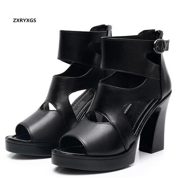 soft cowhide fish mouth ultra high heel sandals summer women's sandals 2020 new hollow leather black roman
soft cowhide fish mouth ultra high heel sandals summer women's sandals 2020 new hollow leather black roman