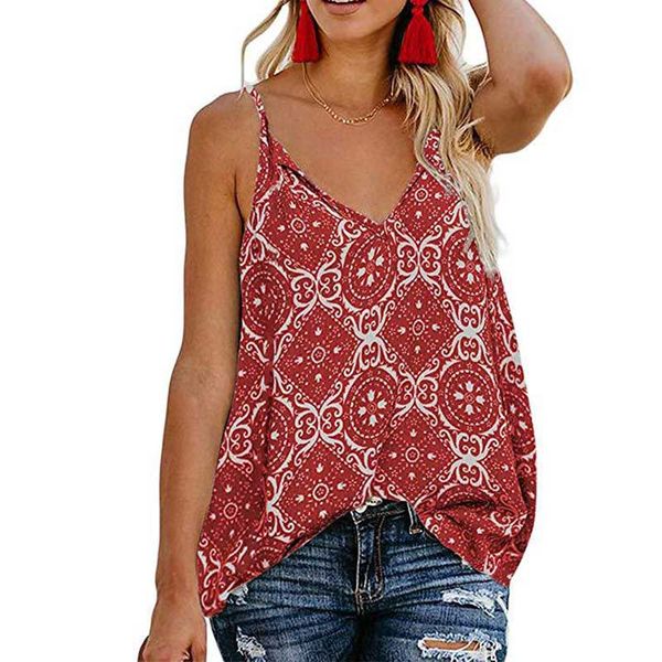 summer ladies fashion printed sling t-shirt v-neck casual style comfortable breathable top, White
summer ladies fashion printed sling t-shirt v-neck casual style comfortable breathable top, White
