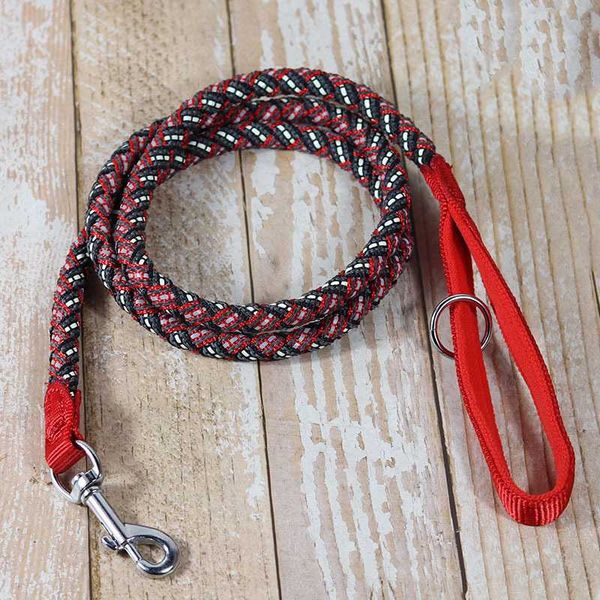 dog collars & leashes non-slip large leash reflective pet walking leads nylon long rope soft padded handle for medium big dogs 
dog collars & leashes non-slip large leash reflective pet walking leads nylon long rope soft padded handle for medium big dogs