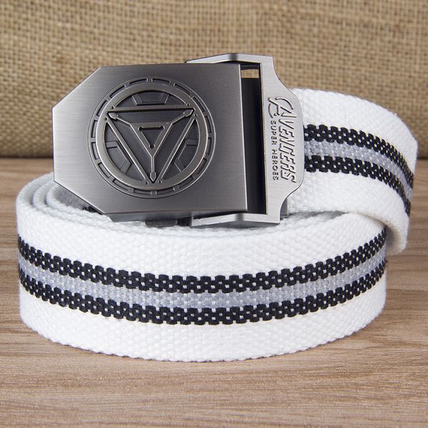 maxi the avengers iron man marvel comic canvas belt with automatic buckle, fashion belt for men and women, dhl shipping, Black;brown
maxi the avengers iron man marvel comic canvas belt with automatic buckle, fashion belt for men and women, dhl shipping, Black;brown