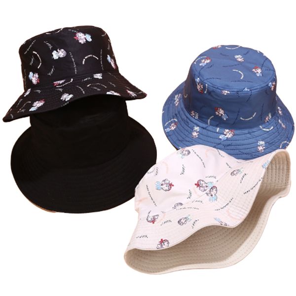 fashion cotton double sided wear print bucket hat fisherman hat outdoor travel sun cap hats for women's casual beach sun, Blue;gray
fashion cotton double sided wear print bucket hat fisherman hat outdoor travel sun cap hats for women's casual beach sun, Blue;gray