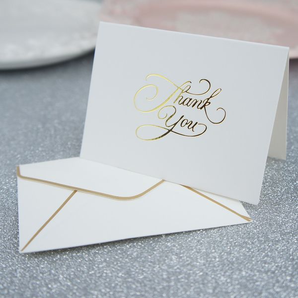 25set gold thank you fold card simple design thanks giving day card send lucky love wedding party cards invitation with envelope
25set gold thank you fold card simple design thanks giving day card send lucky love wedding party cards invitation with envelope