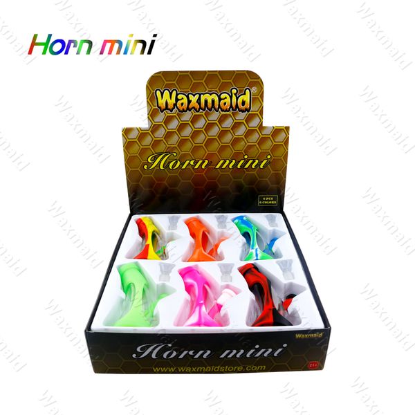 Horn мини 5,67 дюйма Waxmid мини стекла воды Бонг с подарочной коробкой DHL Бесплатной доставкой
Horn мини 5,67 дюйма Waxmid мини стекла воды Бонг с подарочной коробкой DHL Бесплатной доставкой