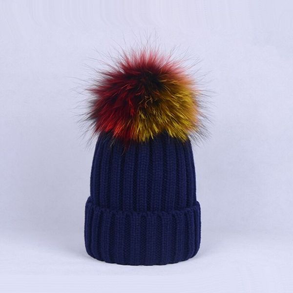 winter female solid natural 14cm detachable fur pompoms knitted beanies hats rainbow dyed knitting skullies caps, Blue;gray
winter female solid natural 14cm detachable fur pompoms knitted beanies hats rainbow dyed knitting skullies caps, Blue;gray