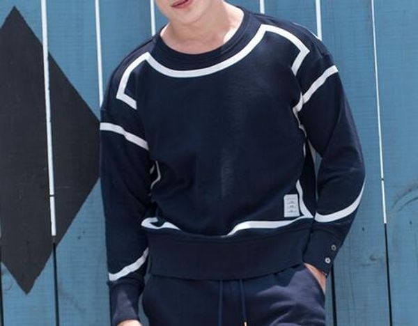 thom tide fall b tb striped 2021 sweater sports tracksuit new designer japanese warm hiphop streetwear thick survêtement rowne pul xbcp, Black
thom tide fall b tb striped 2021 sweater sports tracksuit new designer japanese warm hiphop streetwear thick survêtement rowne pul xbcp, Black