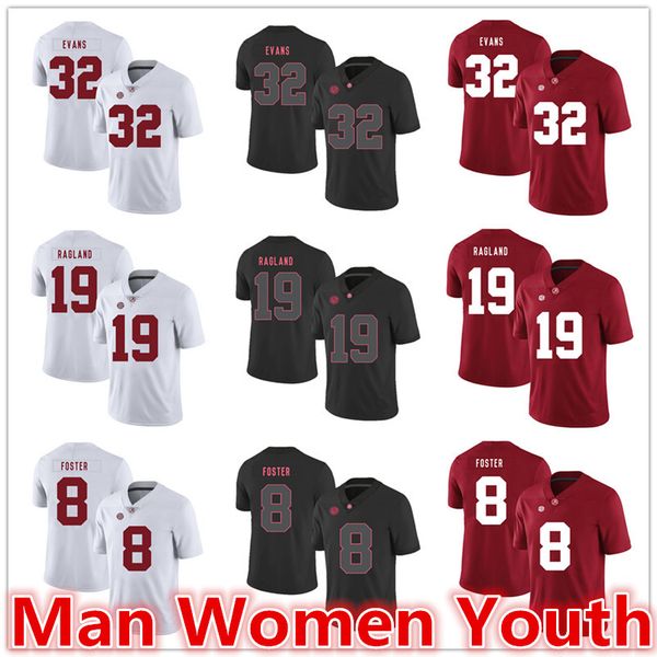 customize ncaa alabama crimson tide football jerseys rashaan evans 32 reggie ragland 19 robert foster 8 jersey any name number size s-5xl, Black
customize ncaa alabama crimson tide football jerseys rashaan evans 32 reggie ragland 19 robert foster 8 jersey any name number size s-5xl, Black