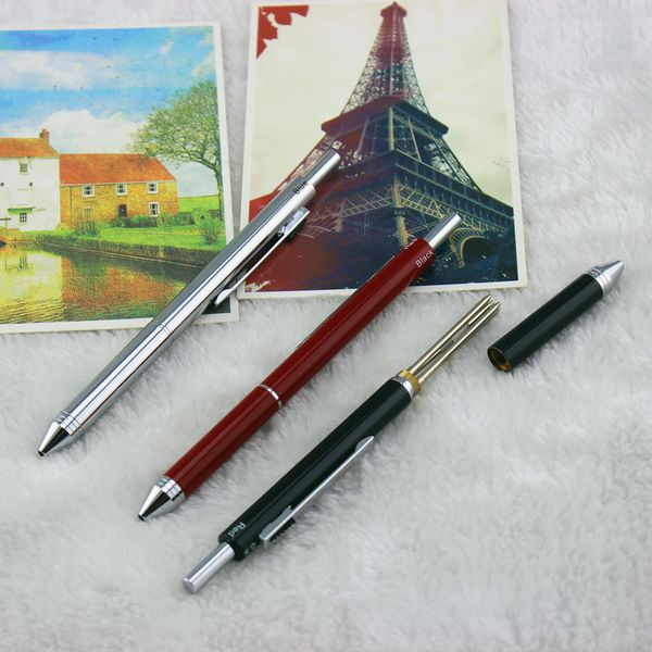 the 4 in 1 multi-function pen 4 colors pen with 0.5mm mechanical pencil and black/red/blue ballpoint in gift package, Blue;orange
the 4 in 1 multi-function pen 4 colors pen with 0.5mm mechanical pencil and black/red/blue ballpoint in gift package, Blue;orange