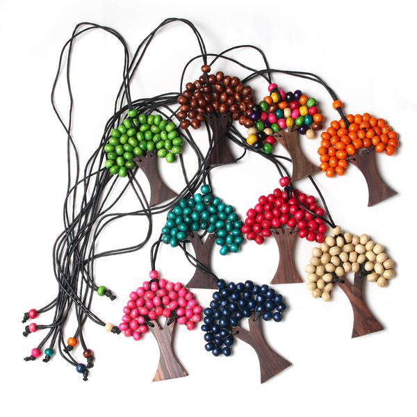 1pc new handmade tree of life rainbow wooden beads pendant necklace boho ethnic long statement necklaces jewelry collares mujer, Silver
1pc new handmade tree of life rainbow wooden beads pendant necklace boho ethnic long statement necklaces jewelry collares mujer, Silver