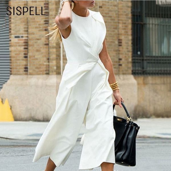 sispell 2020 sleeveless jumpsuis for women o neck slim casual loose wide leg pants female jumpsuit fashion casual clothes new, Black;white
sispell 2020 sleeveless jumpsuis for women o neck slim casual loose wide leg pants female jumpsuit fashion casual clothes new, Black;white