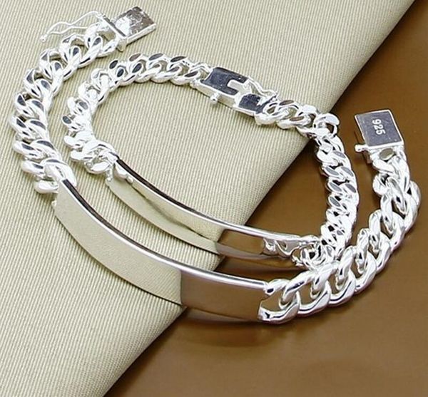 925 sterling silver 2pcs bracelet men fashion sideways chain bracelet jewelry gifts classic sideways
925 sterling silver 2pcs bracelet men fashion sideways chain bracelet jewelry gifts classic sideways