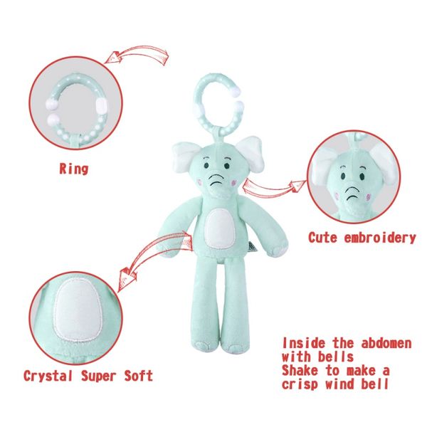 baby soft hanging rattle crinkle squeaky toy baby travel activity toys for plush animal ringing stroller infant car bed crib
baby soft hanging rattle crinkle squeaky toy baby travel activity toys for plush animal ringing stroller infant car bed crib